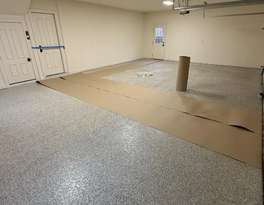 Residential epoxy flooring
